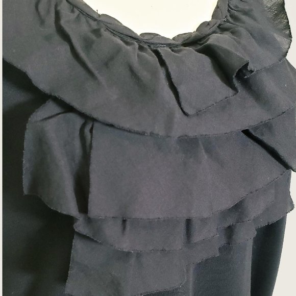 Calvin Klein Jeans Ruffle Tee - Picture 2 of 8